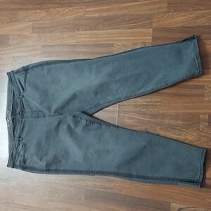 Charcoal Gray G- Sculpt G By Giliana 10 Straight Ankle Jeans